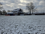 Sneeuwlaag bedekt sportpark 'Het Springer' (25/37)